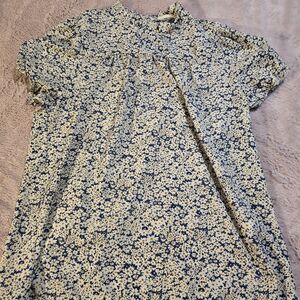 Floral Print Women's Blouse